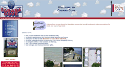 Desktop Screenshot of cabanacove.com